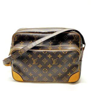 Louis Vuitton Nile Brown Monogram Shoulder Bag mon-660-090425